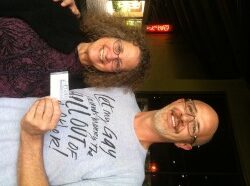 Hedy Weinberg, executive director at the ACLU of Tennessee, with James Gilliam, deputy executive director at the ACLU of Southern California