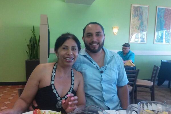 Alexis and his mother