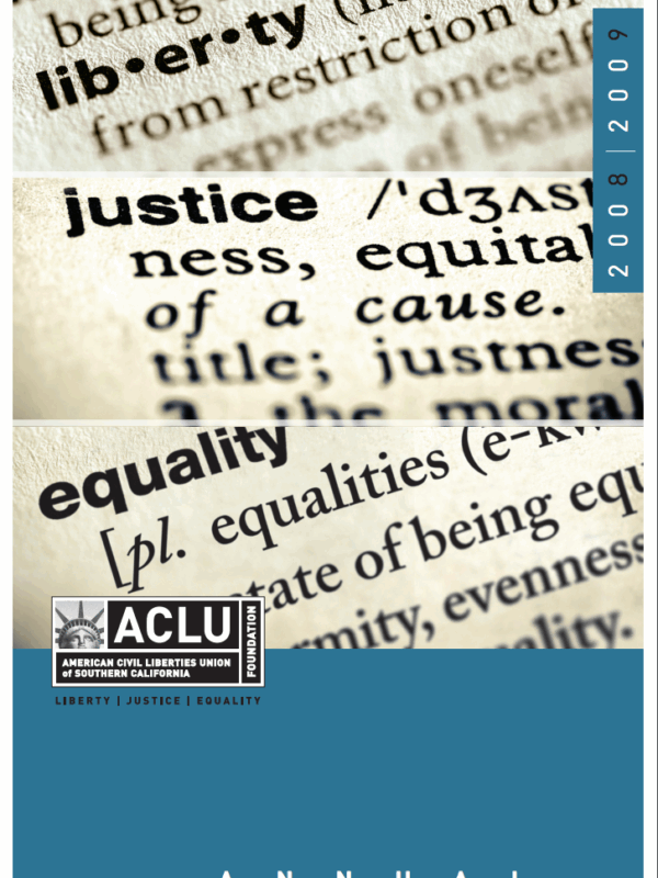 Annual Report 2008 – 2009