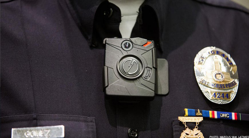 LAPD Body Cameras (PHOTO: MARCUS YAM, LATIMES)