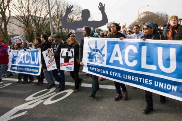 ACLU protest