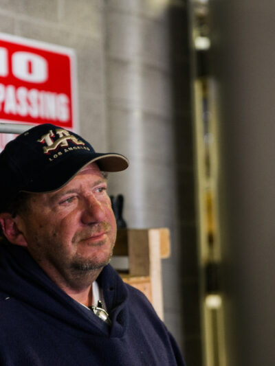 Mike is homeless in Laguna beach (Photo: Veena Hampapur)