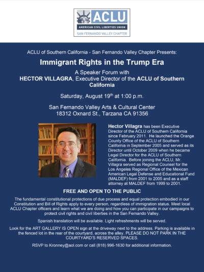 Immigrant Rights in the Trump Era