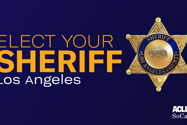 Elect Your Sheriff Los Angeles