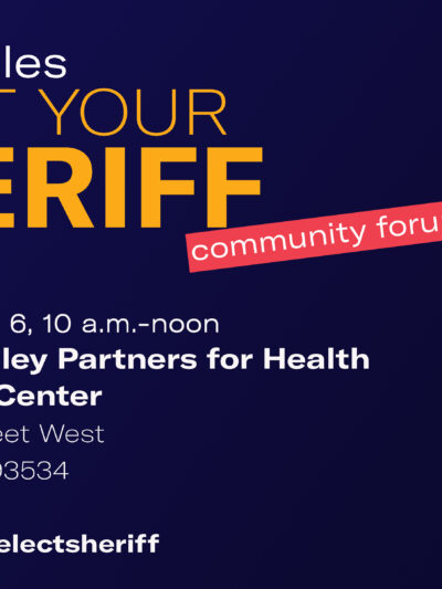 Los Angeles Elect Your Sheriff Community Forum