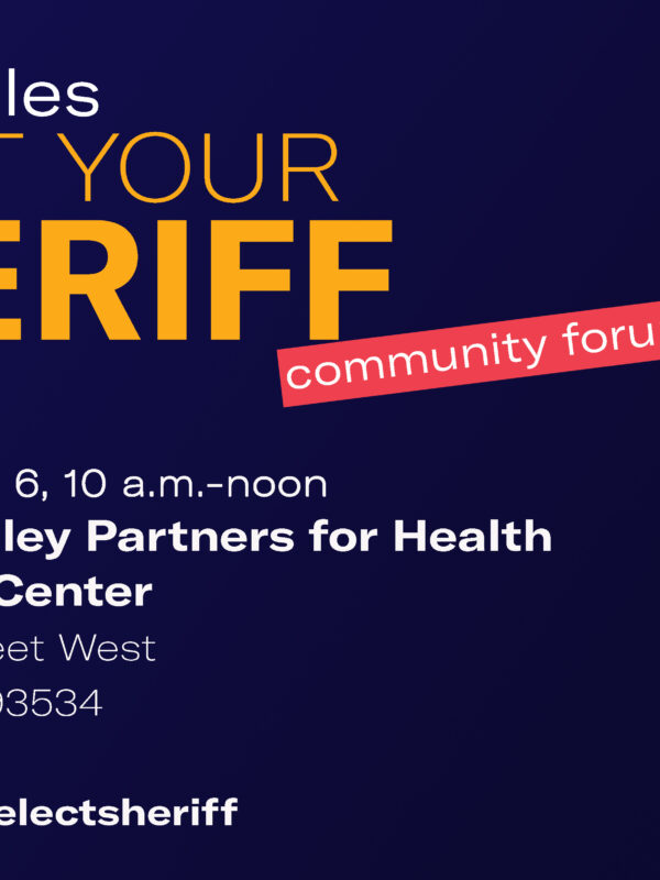 Los Angeles Elect Your Sheriff Community Forum