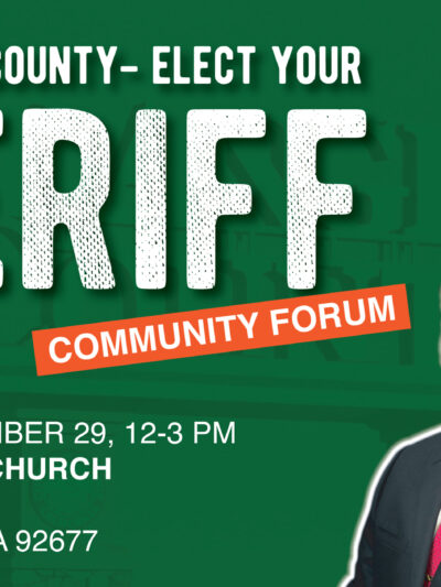 South Orange County - Elect Your Sheriff Community Forum