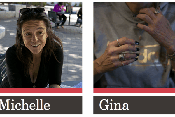 Photos of Michael, Michelle, Gina, and Igmar