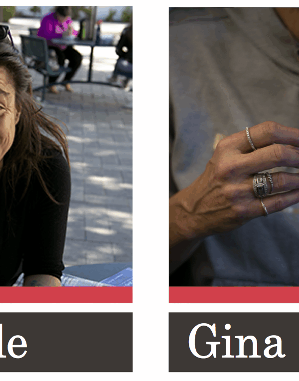 Photos of Michael, Michelle, Gina, and Igmar