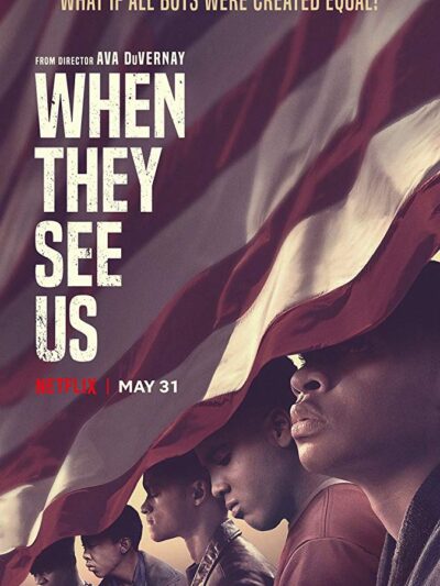 "When They See Us" Netflix poster