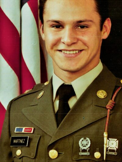 Mario Martinez in his U.S. Army photo