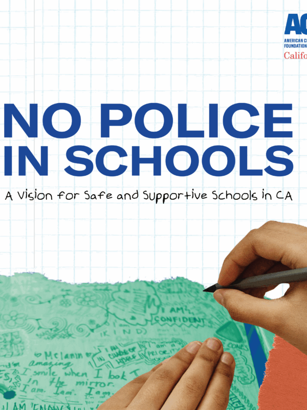 Event - No Police in Schools