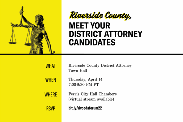MEET YOUR DISTRICT ATTORNEY CANDIDATES