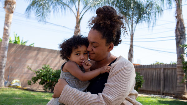 Kaiaunna with daughter