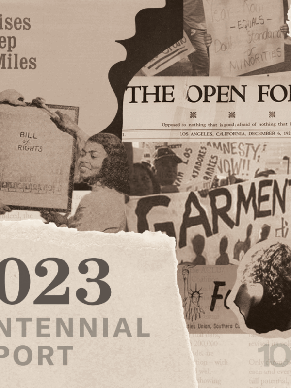 Centennial Annual Report Graphic