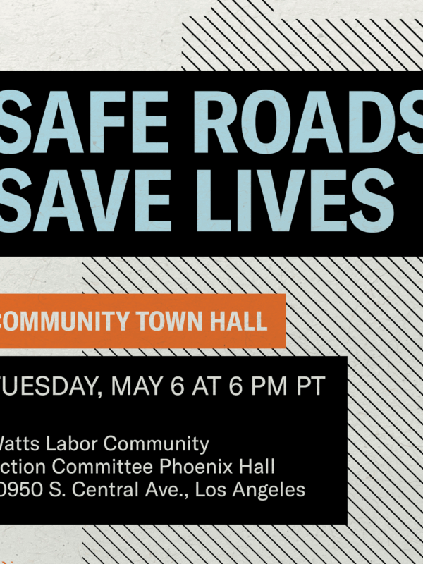 Safe Roads Save Lives