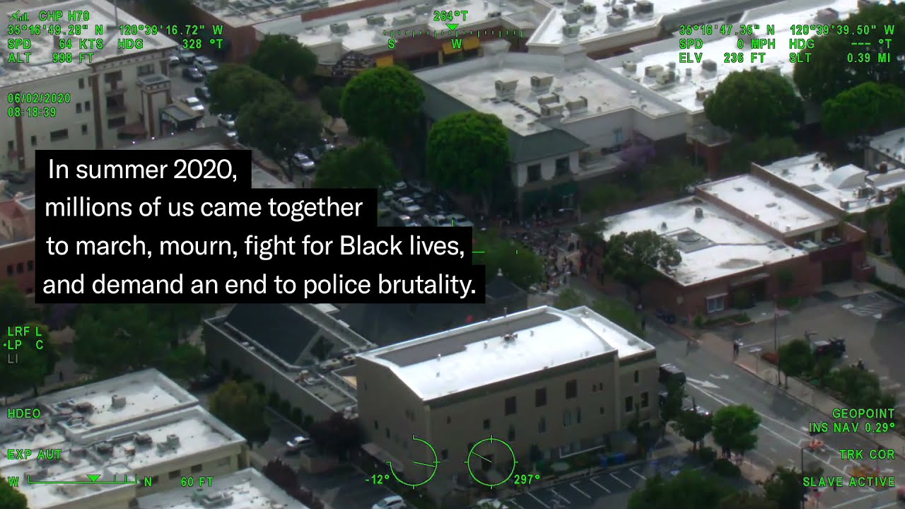 Spies in the Sky: California Police Aircraft Record George Floyd Protests