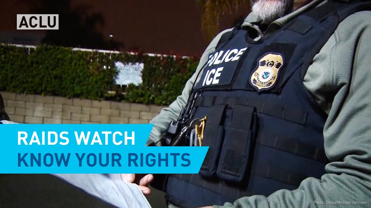 Raids Watch: Know Your Rights