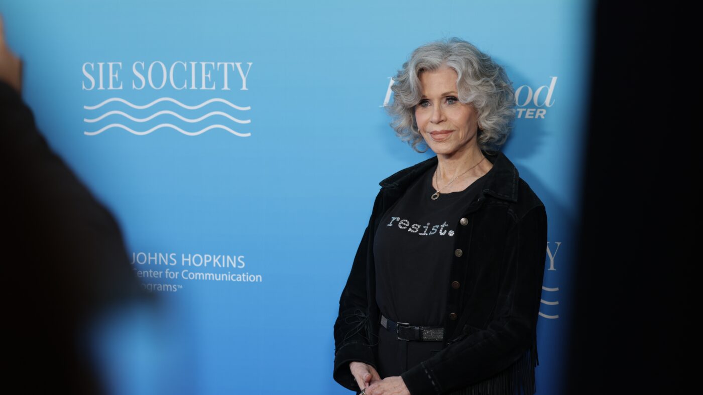 Picture of Jane Fonda at SIE Society Event