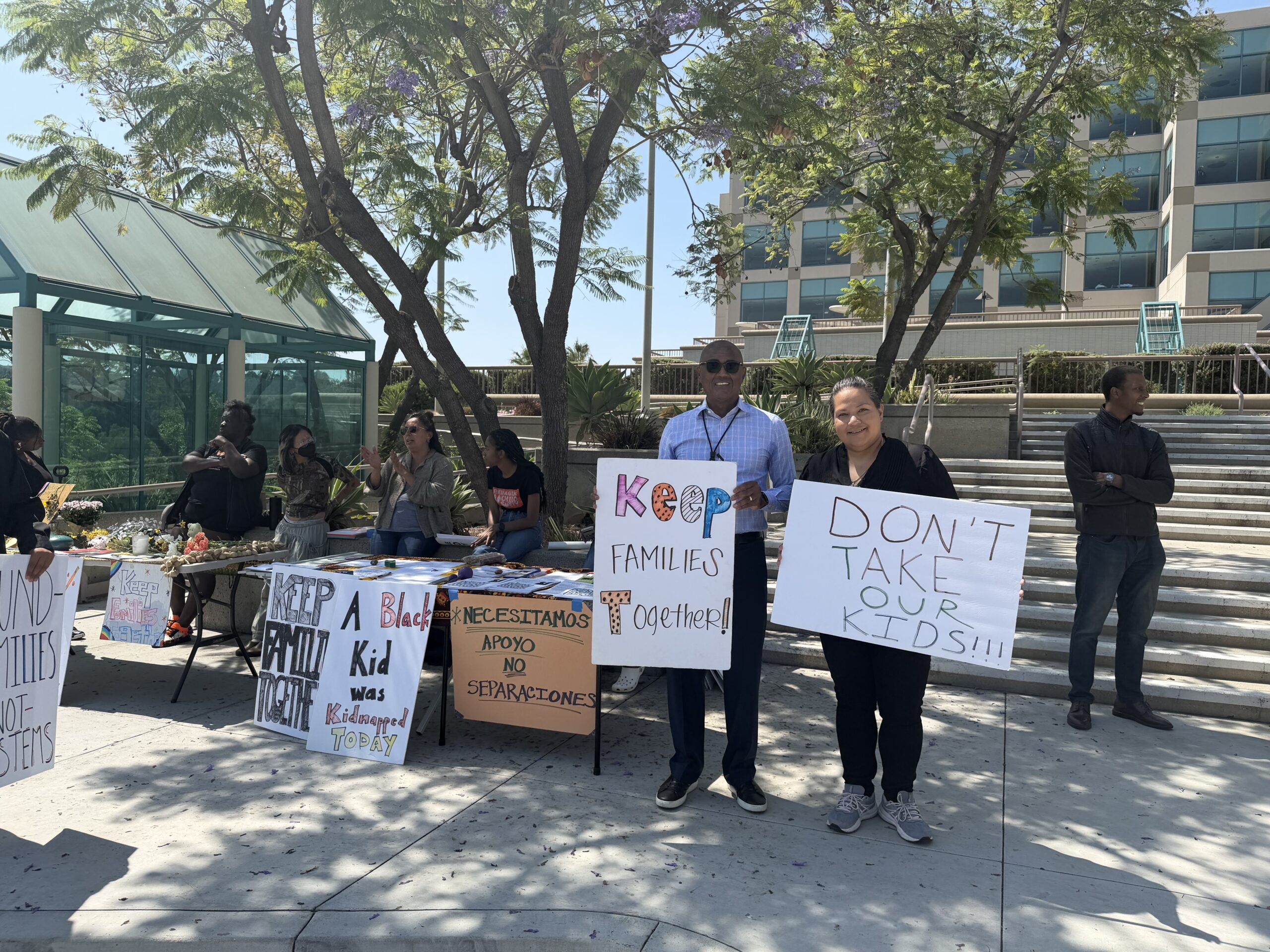 Picture of Stolen Children's Month vigil