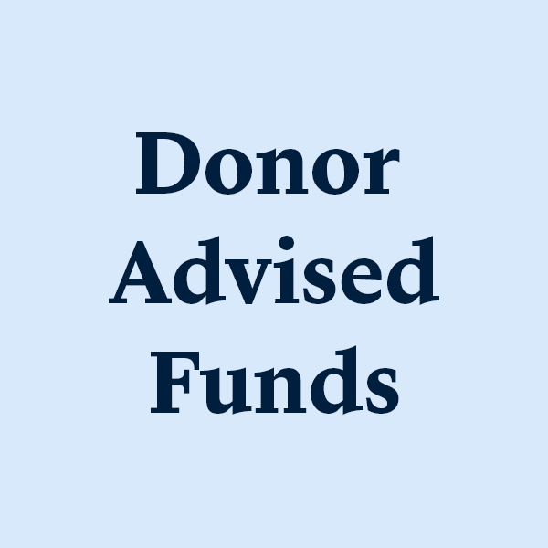 Donor Advised Funds