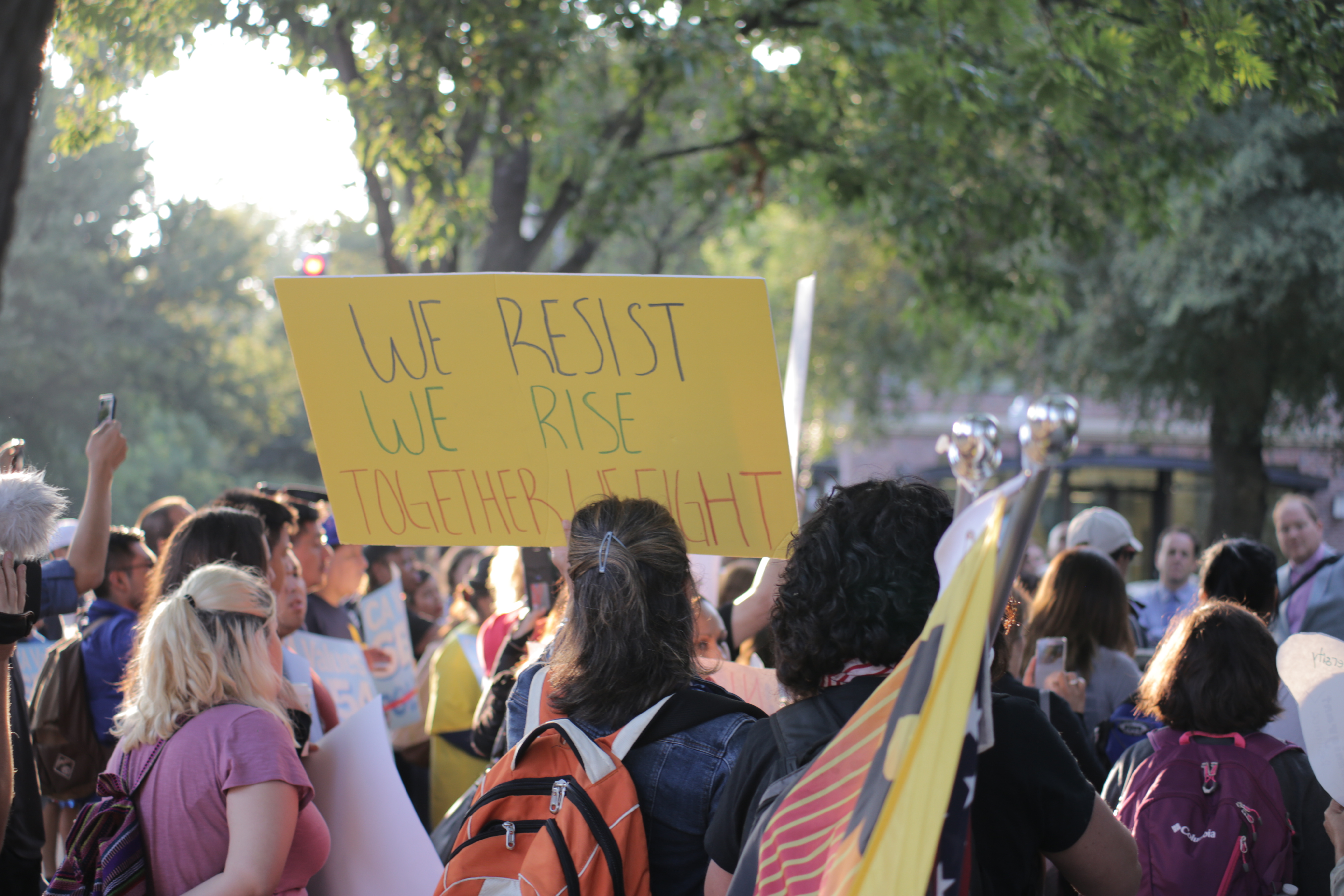 We Resist, We Rise, Together We Fight We Resist, We Rise, Together We Fight