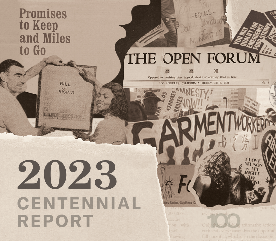 Centennial Annual Report Graphic