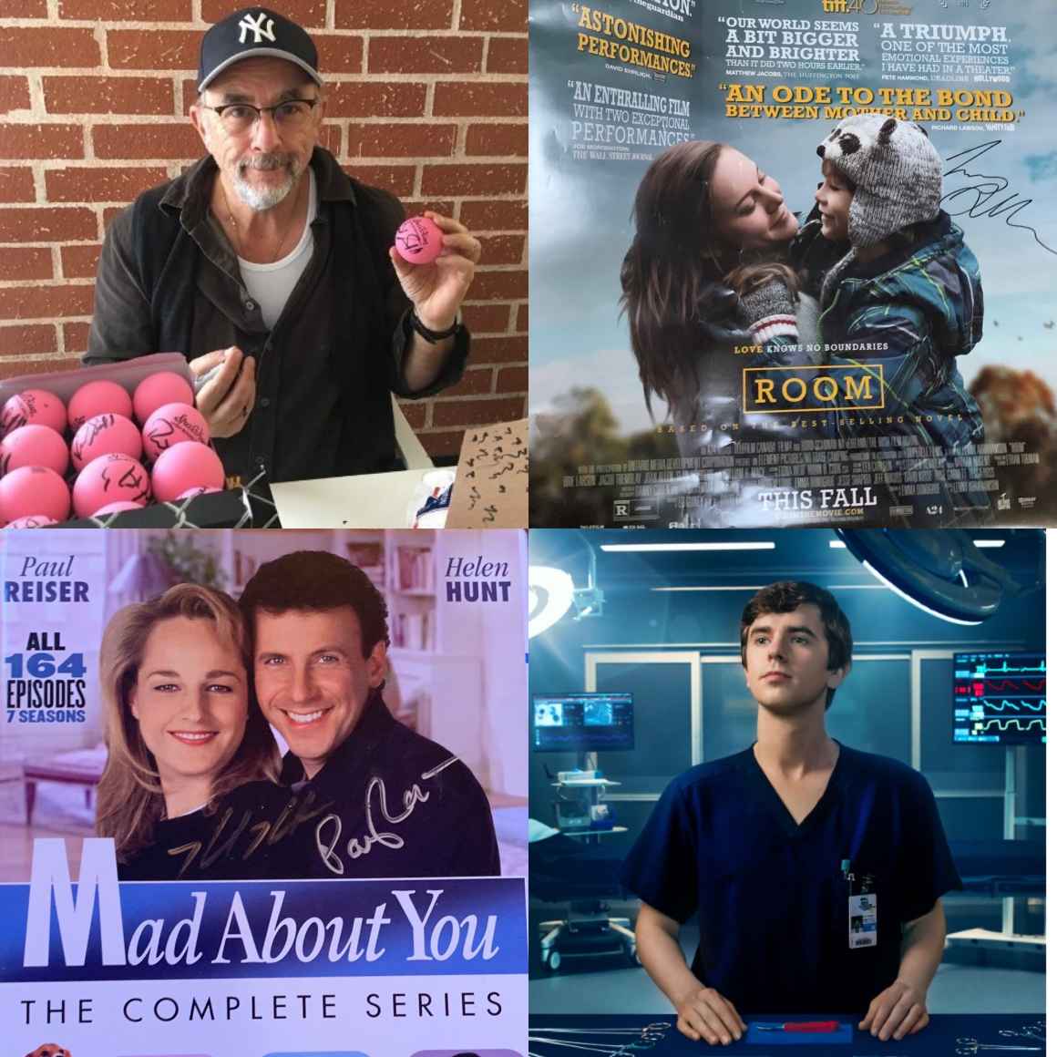 ACLU Auction The Good Doctor The West Wing Spaldeen Mad About You Helen Hunt Paul Reiser