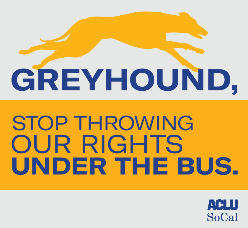 Greyhound, stop throwing our rights under the bus