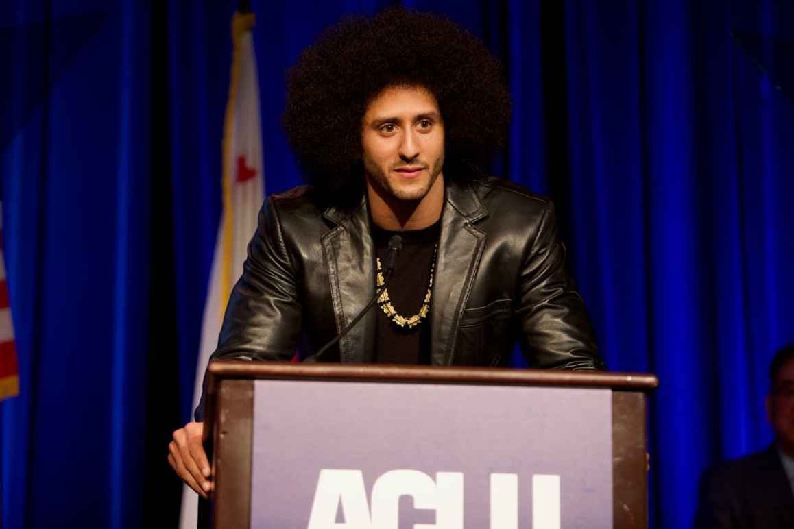 Colin Kaepernick at ACLU SoCal's Bill of Rights Dinner