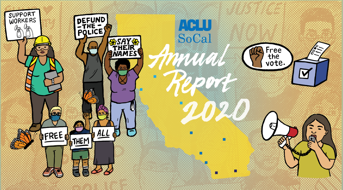 2020 ACLU SoCal Annual Report Featured Image