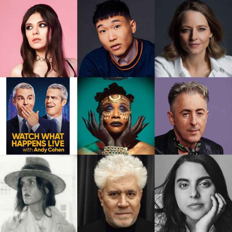 Nicole Maines, Joel Kim Booster, Jodie Foster, Andy Cohen, Billy Porter, Alan Cumming, Maria McKee, Beanie Feldstein, Pedro Almadovar