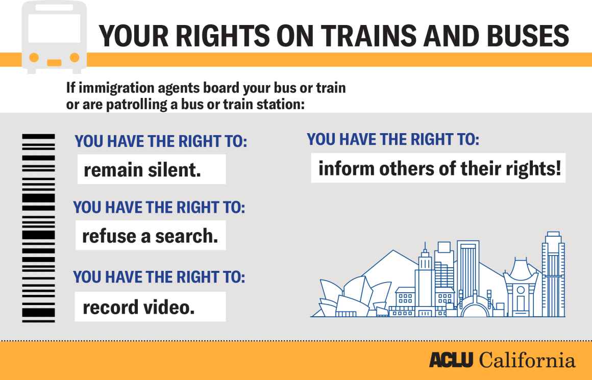 Your rights on trains and buses