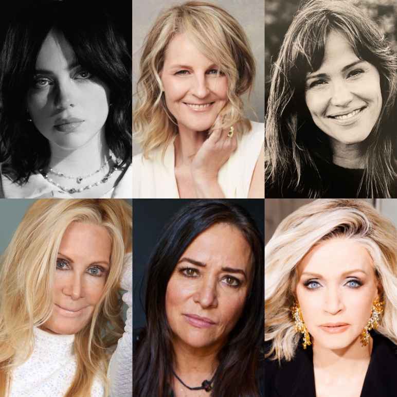 Billie Eilish Knots Landing Joan Van Ark Donna Mills Jennifer Garner Helen Hunt Pamela Adlon