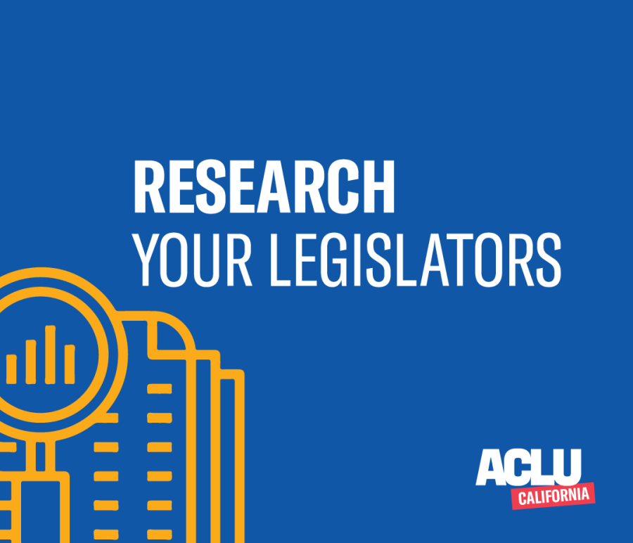 Research your legislators