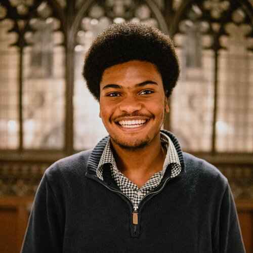 Tyler Okeke, former LAUSD student and 2018-19 LAUSD student member of the board, where he represented the policy interests of the district's more than 600,000 students.