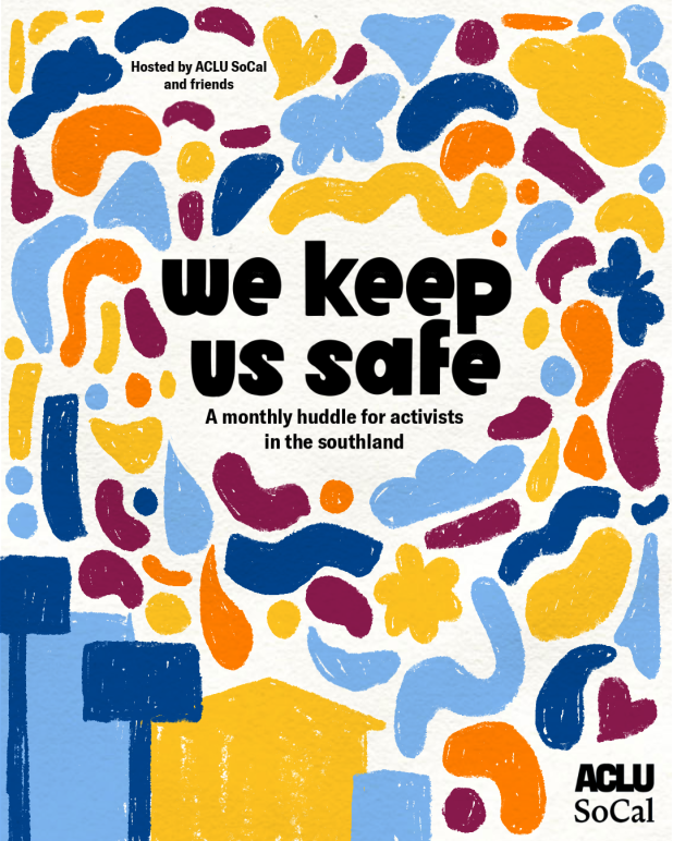 We Keep Us Safe Flyer