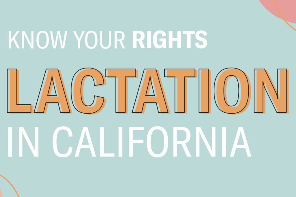 Lactation Rights in California | ACLU of Southern California