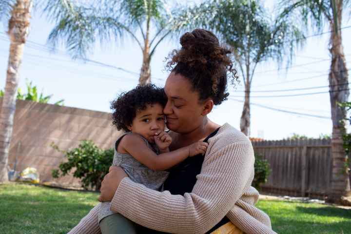 Kaiaunna with daughter