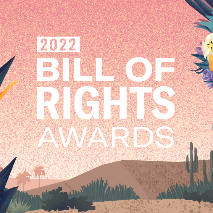 Watch the Bill of Rights Awards Online This Sunday! 2022 Bill of Rights Awards