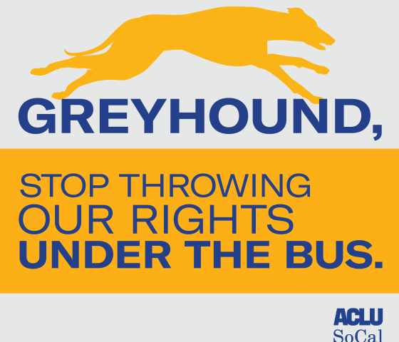 Greyhound, stop throwing our rights under the bus